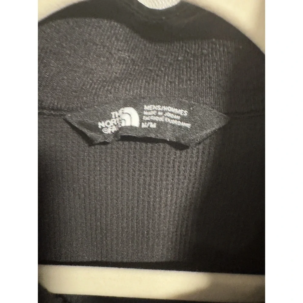 The North‎ Face Mens WindWall Softshell Vest Black Full Zip Fleece Lined Medium